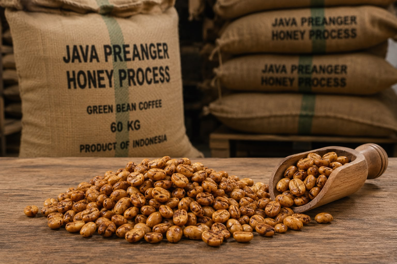 Honey Process Coffee Beans
